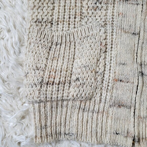 Vintage Chunky Pendleton Wool Cardigan knit Sweater Size Small - Picture 7 of 15